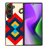 Abstract Bauhaus geometric FZ1793 Samsung Galaxy Z Fold 6 2024 5G Case
