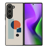 Abstract Bauhaus geometric FZ1826 Samsung Galaxy Z Fold 6 2024 5G Case