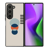 Abstract Bauhaus geometric FZ1830 Samsung Galaxy Z Fold 6 2024 5G Case