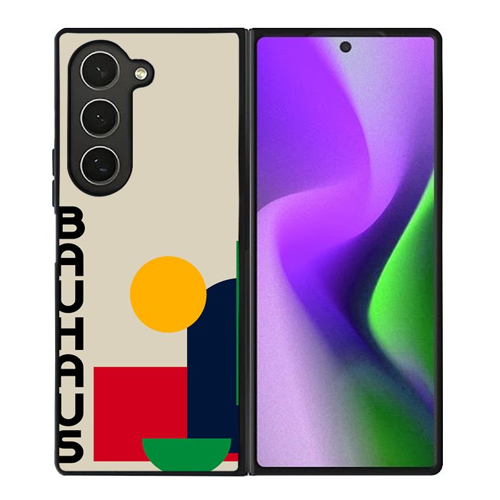 Abstract Bauhaus geometric FZ1848 Samsung Galaxy Z Fold 6 2024 5G Case