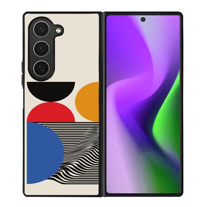 Abstract Minimalist FZ1852 Samsung Galaxy Z Fold 6 2024 5G Case