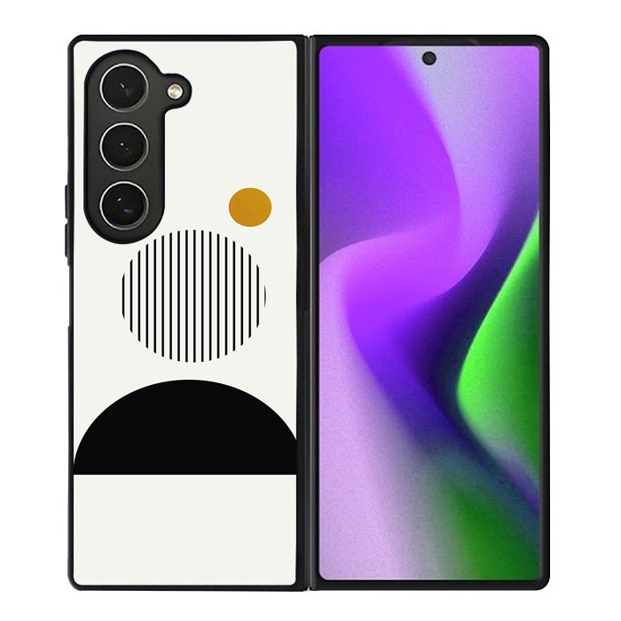 Abstract Minimalist FZ1860 Samsung Galaxy Z Fold 6 2024 5G Case