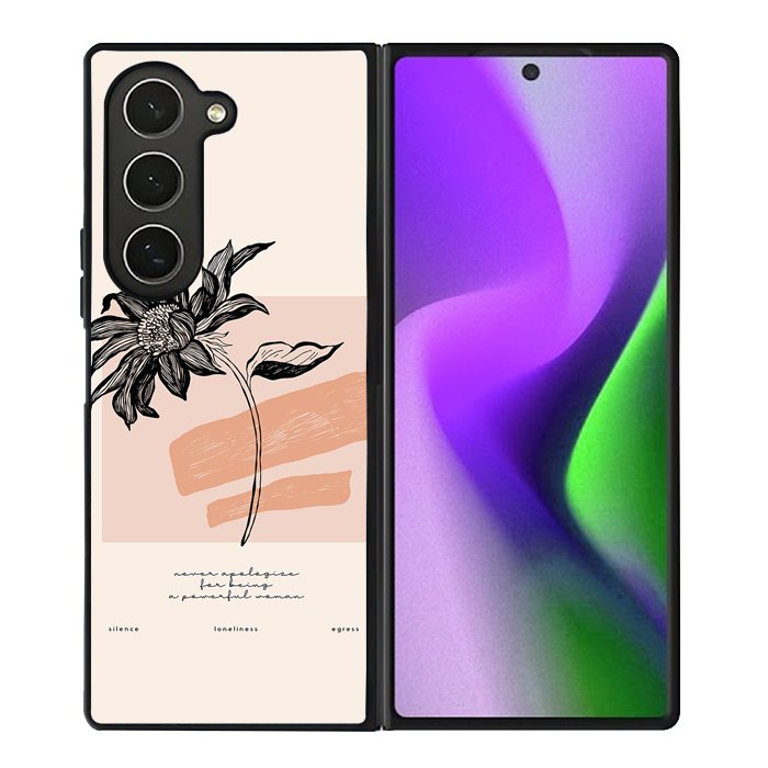 Sunflower Modern Art FZ4165 Samsung Galaxy Z Fold 6 2024 5G Case