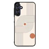 Orange Brown Beige FZ4204 Samsung Galaxy A15 5G Case