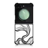 Abstract Wavy Line FZ4210 Samsung Galaxy Z Flip 6 2024 5G Case