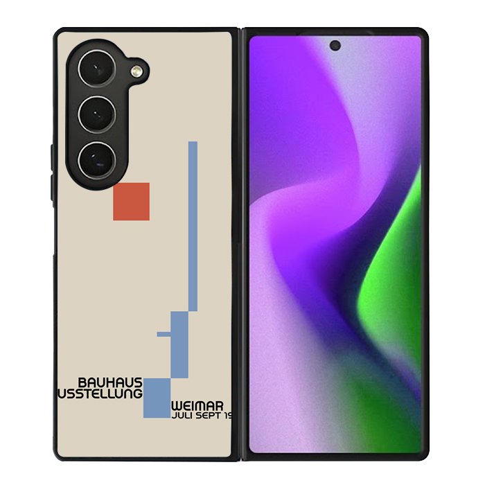 Bauhaus Design Poster FZ4242 Samsung Galaxy Z Fold 6 2024 5G Case