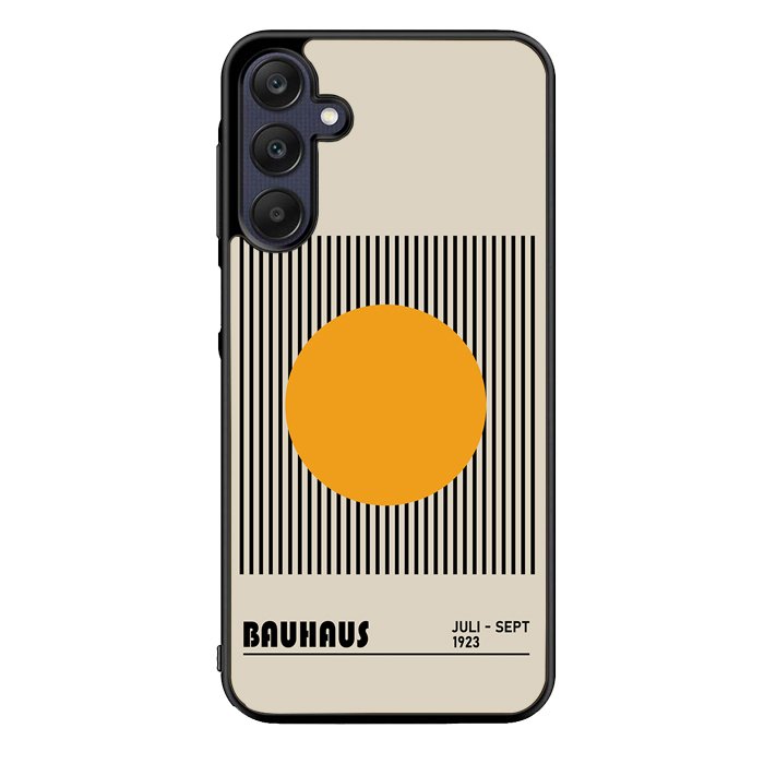 Black Yellow Bauhaus Minimalist FZ4253 Samsung Galaxy A15 5G Case