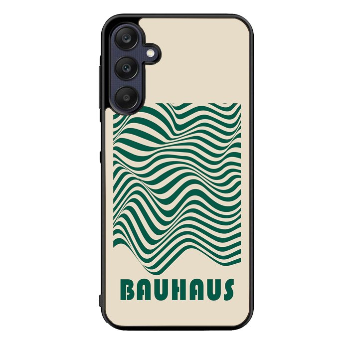 Bauhaus Poster Waves Green FZ4263 Samsung Galaxy A15 5G Case