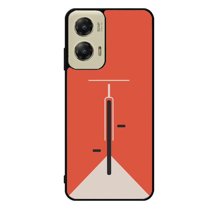 Generisch Bicycle Bauhaus Orange FZ4284 Motorola Moto G Stylus 5G 2024 Case
