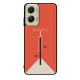Generisch Bicycle Bauhaus Orange FZ4284 Motorola Moto G Stylus 5G 2024 Case