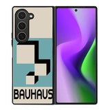 Tranquil Blue Modernist Black FZ4291 Samsung Galaxy Z Fold 6 2024 5G Case