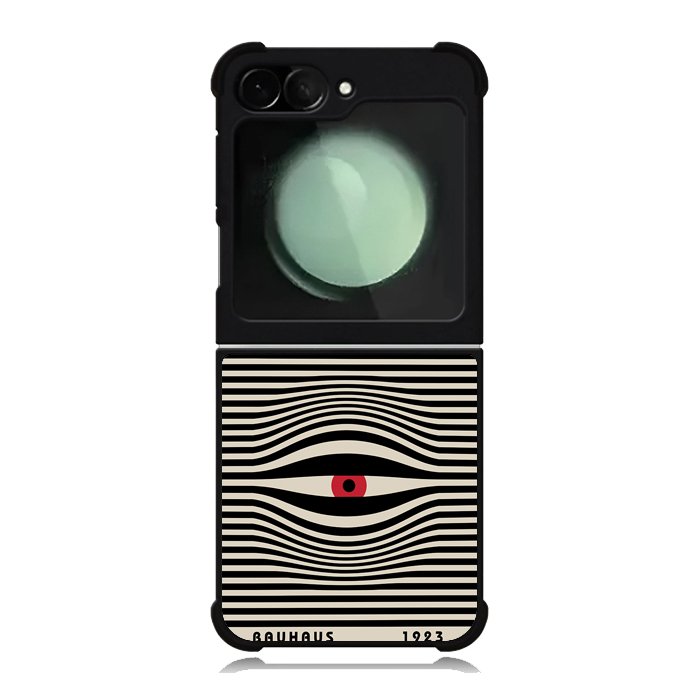80s Retro Black Stripes FZ4300 Samsung Galaxy Z Flip 6 2024 5G Case