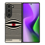 80s Retro Black Stripes FZ4300 Samsung Galaxy Z Fold 6 2024 5G Case