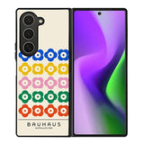 Bauhaus Flower Color FZ4311 Samsung Galaxy Z Fold 6 2024 5G Case