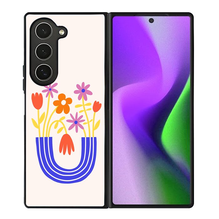 Flower Aesthetic FZ5133 Samsung Galaxy Z Fold 6 2024 5G Case