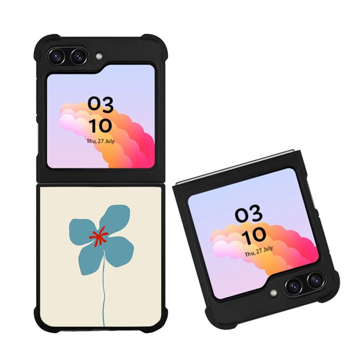 Abstract Floral FZ5140 Samsung Galaxy Z Flip 5 2023 5G Case