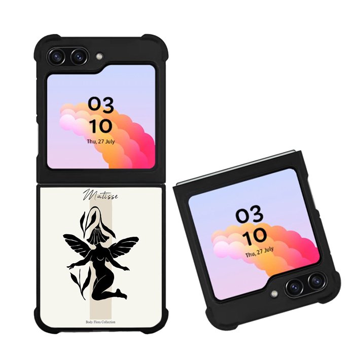 Girl Floral Art FZ5178 Samsung Galaxy Z Flip 5 2023 5G Case
