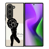 Modern Art Girl FZ5183 Samsung Galaxy Z Fold 6 2024 5G Case