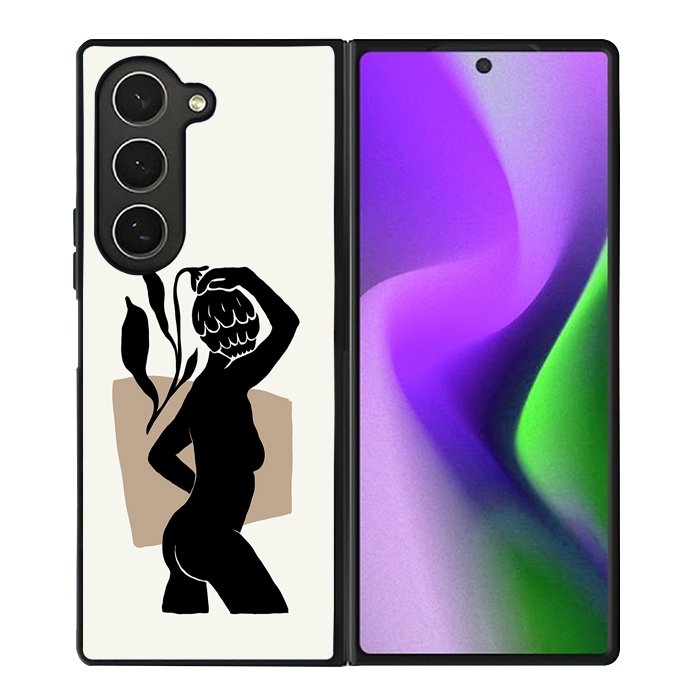 Girl Flower Art FZ5184 Samsung Galaxy Z Fold 6 2024 5G Case