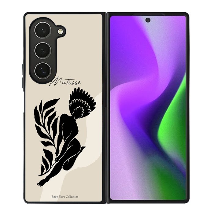 Matisse Girl Flower FZ5186 Samsung Galaxy Z Fold 6 2024 5G Case