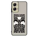 Abstract Dark Floral FZ5207 Motorola Moto G Stylus 5G 2024 Case