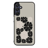 Flowers in Black FZ5216 Samsung Galaxy A15 5G Case