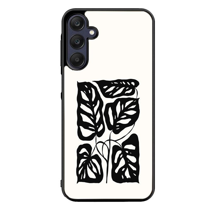 Abstract Dark Leaf FZ5219 Samsung Galaxy A15 5G Case