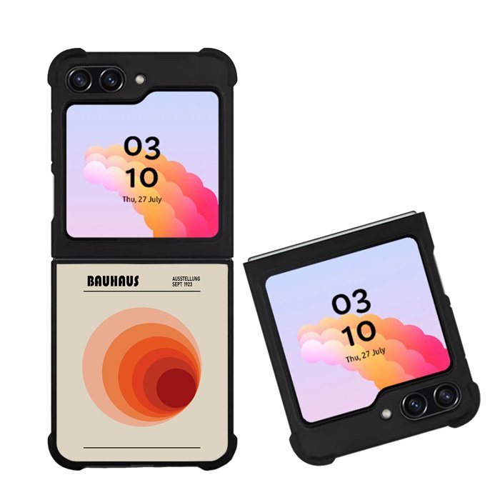 Poster Vintage Bauhaus FZ5232 Samsung Galaxy Z Flip 5 2023 5G Case