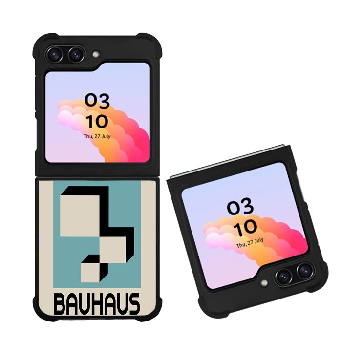 Bauhaus Architecture typography FZ5297 Samsung Galaxy Z Flip 5 2023 5G Case