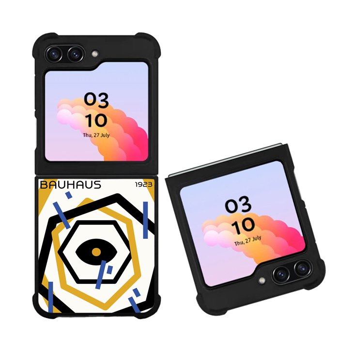 Bauhaus Geometric FZ5308 Samsung Galaxy Z Flip 5 2023 5G Case
