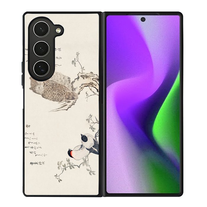 Birds Japan Art FZ6172 Samsung Galaxy Z Fold 6 2024 5G Case