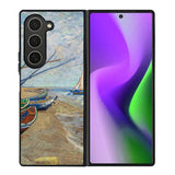 Fishing Boats Van Gogh Art FZ6208 Samsung Galaxy Z Fold 6 2024 5G Case