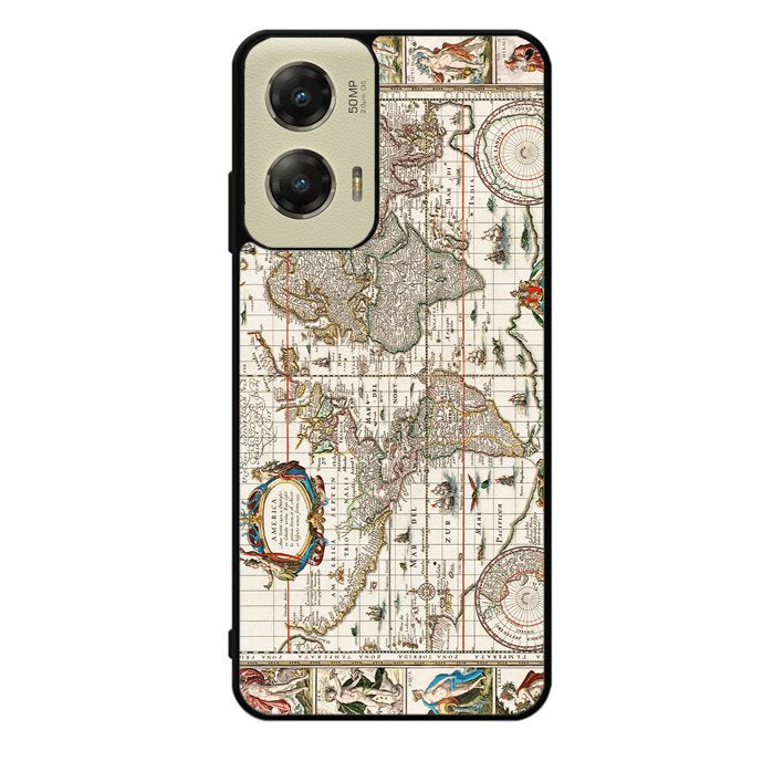 Vintage Maps FZ6234 Motorola Moto G Stylus 5G 2024 Case