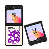 Polkadot Purple White Art Yayoi Kusama FZ6261 Samsung Galaxy Z Flip 5 2023 5G Case
