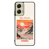 Sunset Sakura Yayoi Kusama Art FZ6273 Motorola Moto G Stylus 5G 2024 Case