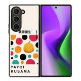 Pumpkin Yayoi Kusama FZ6276 Samsung Galaxy Z Fold 6 2024 5G Case