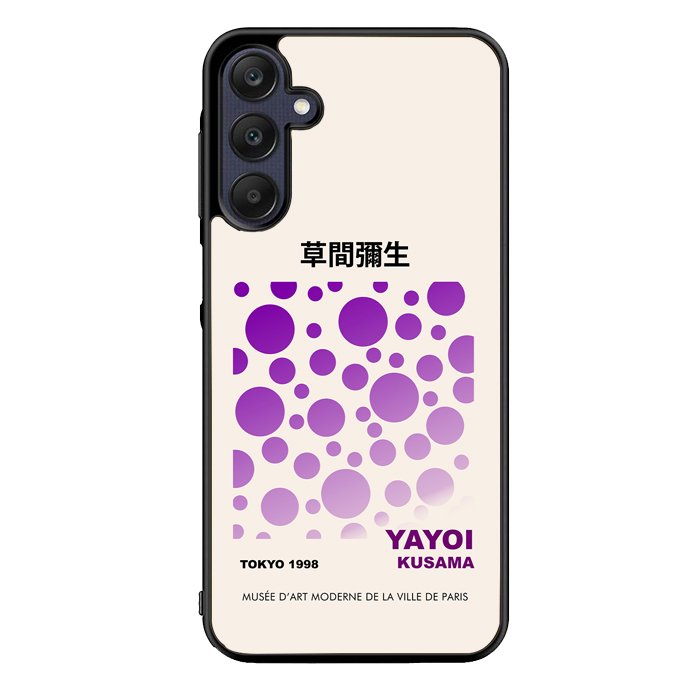 Purple Polkadot Kusama Art FZ6280 Samsung Galaxy A25 5G Case