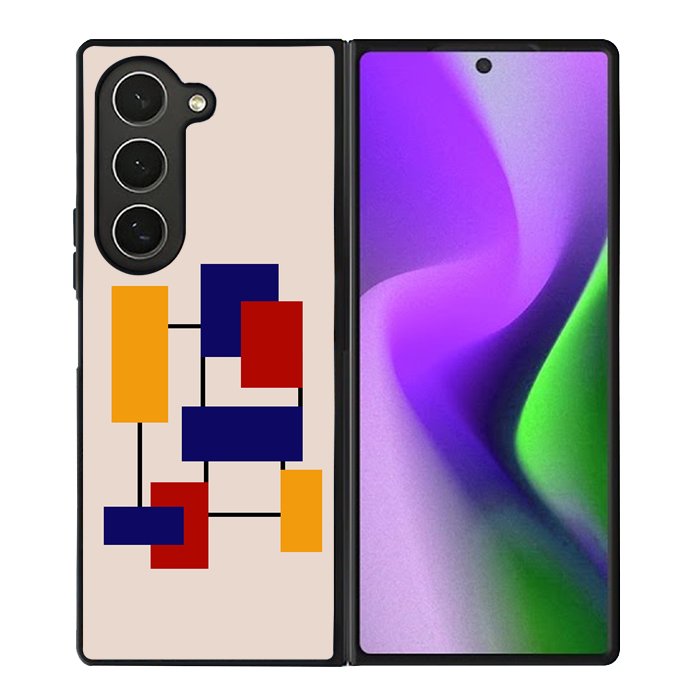 Abstract Rectangle FZ6283 Samsung Galaxy Z Fold 6 2024 5G Case