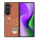 Floral Aesthetic Pastel FZ6383 Samsung Galaxy Z Fold 6 2024 5G Case