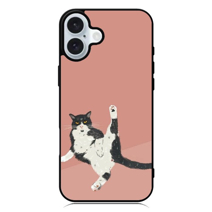 Cat iPhone 16 Plus Case QC11193