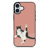 Cat iPhone 16 Case QC11193