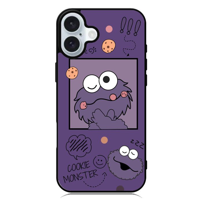 Cookie Monster iPhone 16 Case QC11056