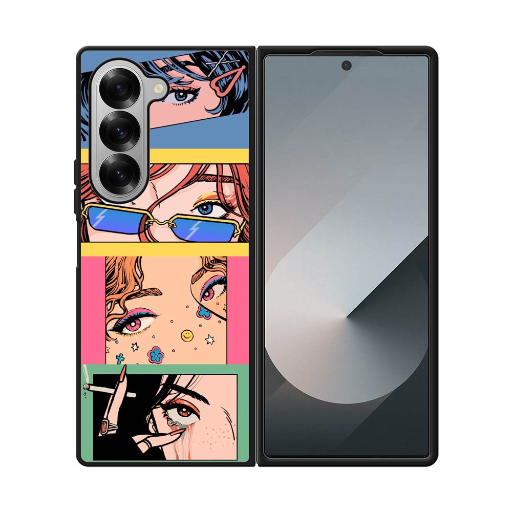 Aesthetic GIrl Samsung Galaxy Z Fold 7 5G Case OV11138