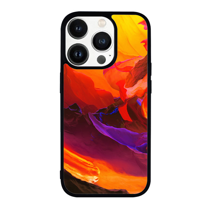 Red Abstract FLB0341 iPhone 14 Pro Max | iPhone 14 Pro | iPhone 14 Plus | iPhone 14 Case