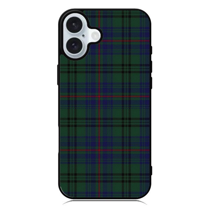 Tartan pattern iPhone 16 Plus Case QC11050