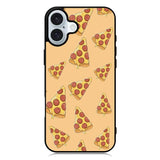 Pizza Pattern iPhone 16 Plus Case QC10546