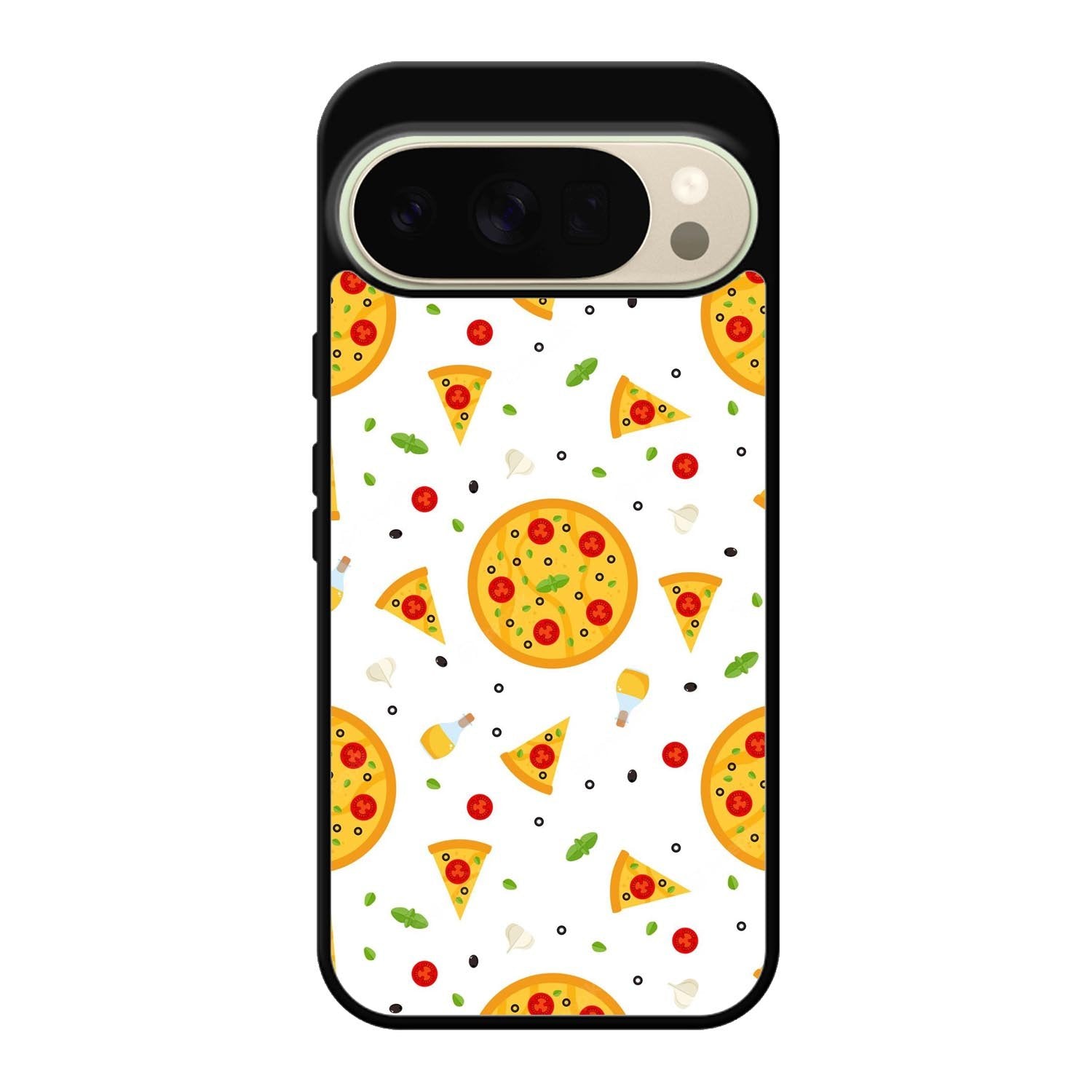 Pizza pattern Google Pixel 10 Pro XL Case OV10548