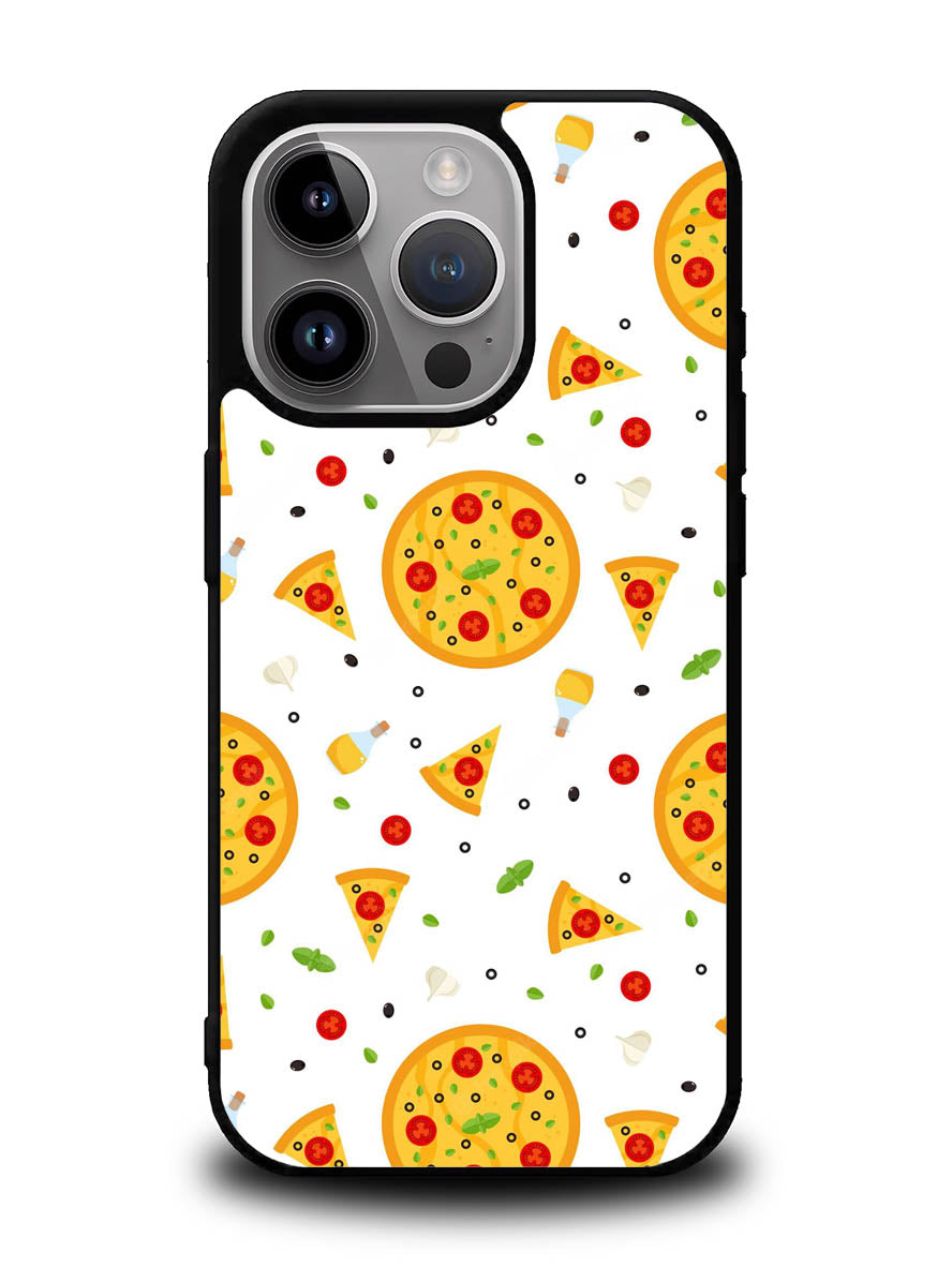 Pizza pattern iPhone 15 Pro Max Case OV10548