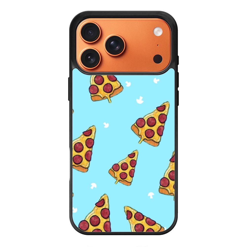 Pizza pattern iPhone 17 Pro Max Case QC10549