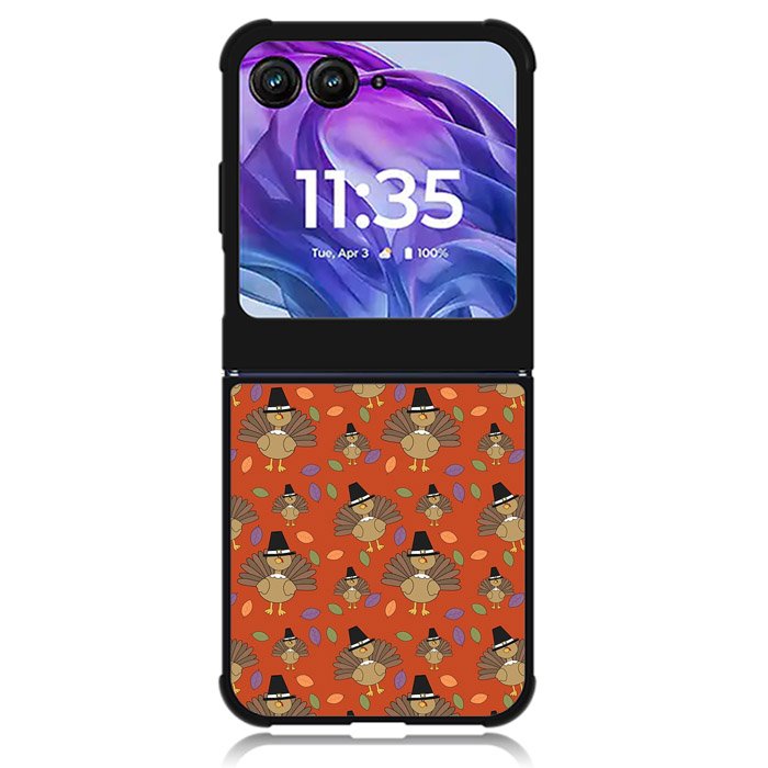 Thanksgiving turkey Motorola Moto Razr Plus 2024 , Moto Razr+ 2024 Case OV10453